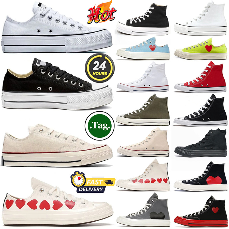 chaussures de créateurs 1970 toile baskets décontractées hommes femmes plate-forme de tennis en plein air mandrins baskets de sport de skateboard