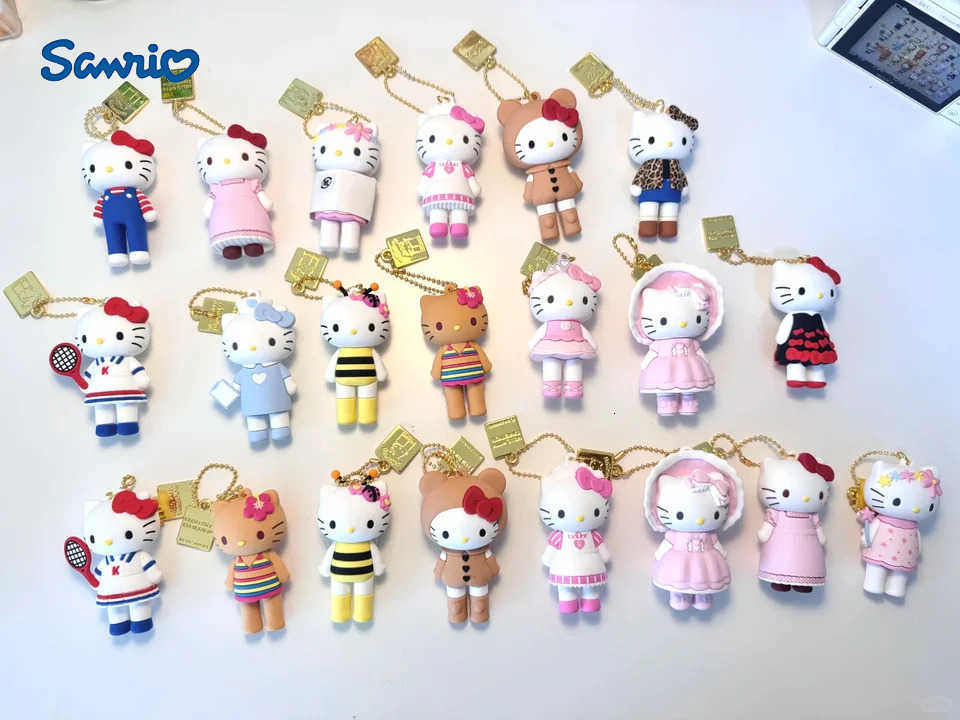 Sanrio New 50th Anniversary Limited Edition Kt Cat Cute Backpack Pendant Blind Box Kawaii Pvc Action Figure Keychain Toys Birthday Gift H251205-image-1087316777