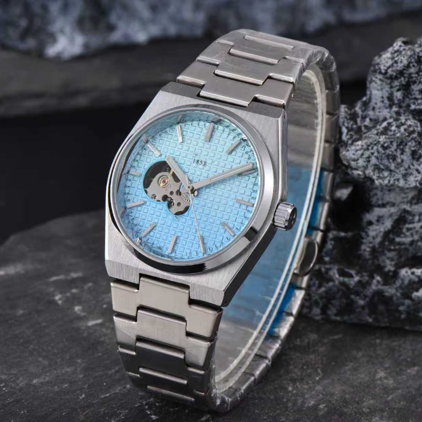 NEW Design Mens PRX Watches Chronograph TISSOTityautomatic mechanical Movement Watches Male Clock Luxury Business 1853 Wristwatch PRX Watch montre d