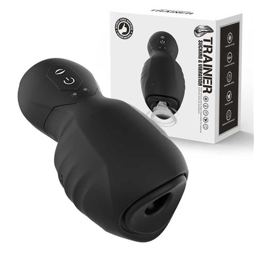 Automatic Male Masturbator Glans Sucking Vibrators Vaginal For Men Penis Pump Enlargement Sex Toys Cock Exerciser Adult Supplies