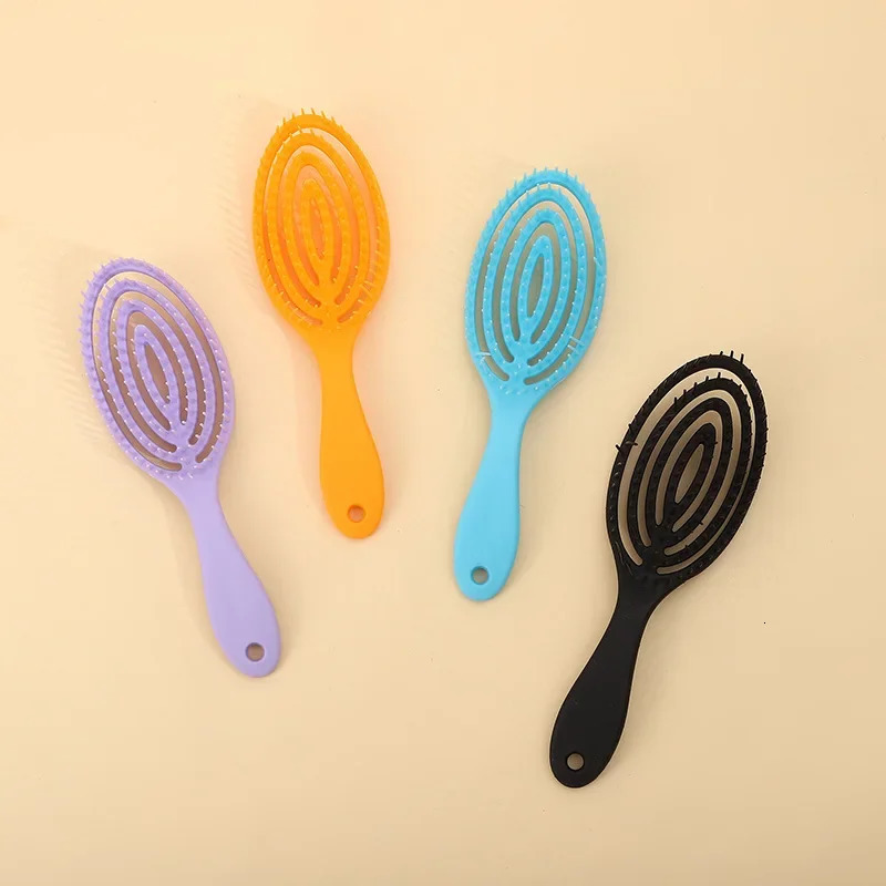 Massage Peigne à cheveux Salon Brosse à cheveux humides Femmes Coiffure Outils de coiffure Anti-démêlant Brosse à cheveux humide et sec Peigne à