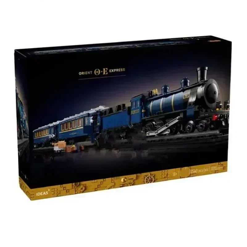 2024 New 21344 Creative Oriental Express Train Building Blocks Set 140th Anniversary Luxury Train Building Blocks DIY Toys Childrens Gifts C25120-image-1087302201