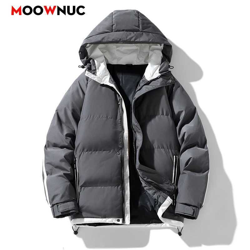 Mens Fashion Windbreaker Parka Autumn Winter Streetwear Coat Overcoat Windproof Casual Warm Hombre New Male Jacket Outdoors M251205