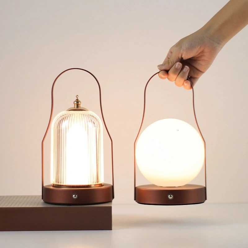 Lampe de Table LED Portable minimaliste, créative, charge lunaire, applique murale, sphère multifonctionnelle, lumière ambiante, M251205