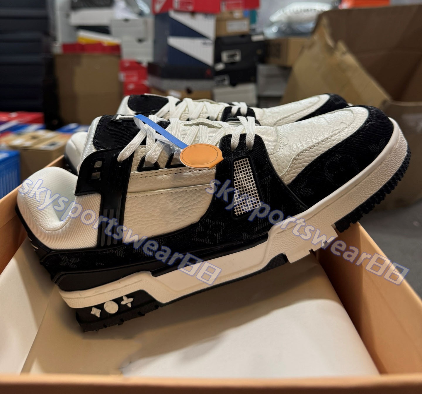 Nouveau 2025 Virgil Skate Sneakers Designer Chaussures En Cuir De Veau Plate-forme Vert Violet Rouge Orange Hommes Femmes Plateforme Baskets Tenn