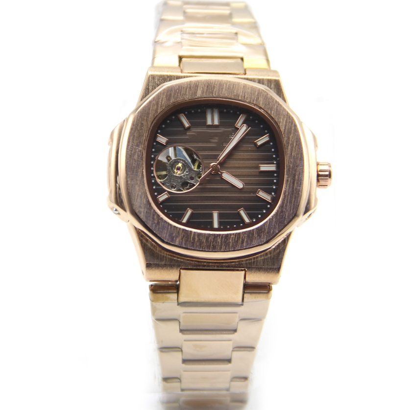 2025 PP Men's women TATEKity noctilucent wristwatch NAUTILUSity Automatic mechanical movement High quality watches stainless steel watchband Wr