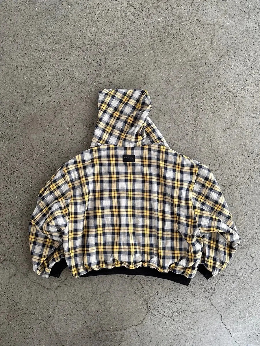 Korean Fashion Retro Plaid Double-Sided Black Minimalist Sweatshirt Mens Y2K Harajuku Hip-Hop Gothic Couple Street Wear 251201