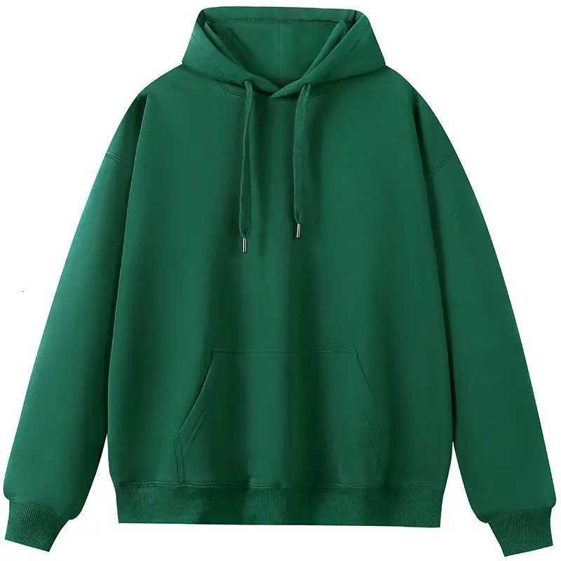 2025 nouvelle mode hommes sweats à capuche nouveau automne hiver décontracté épais pull à capuche couleur unie pull à capuche SweatshirtXJ251205