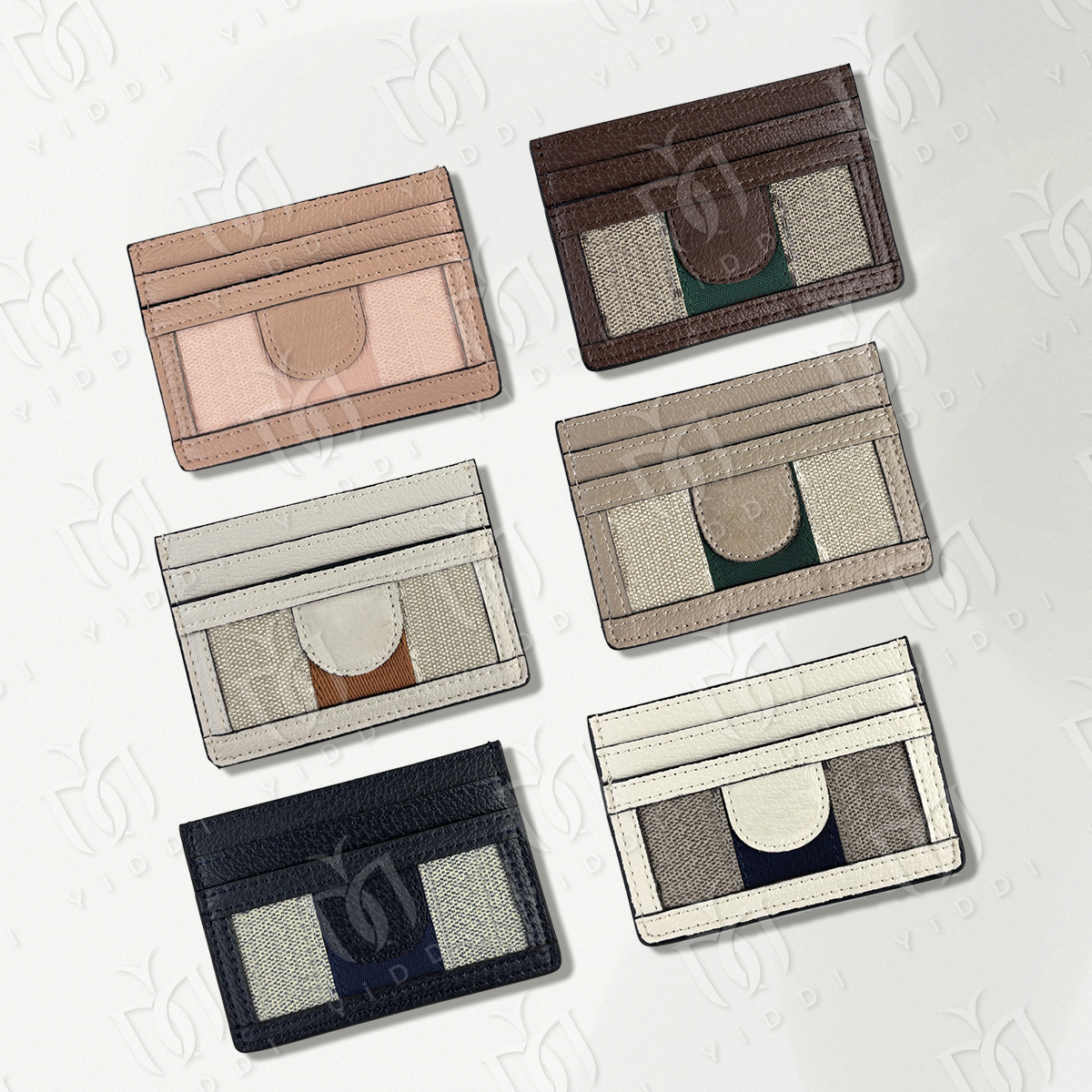 Luxury Designer slim porte carte Man Women Classic Coffee Small card holder coin purse Genuine Leather Card Bank wallets ID Credit Card holder High