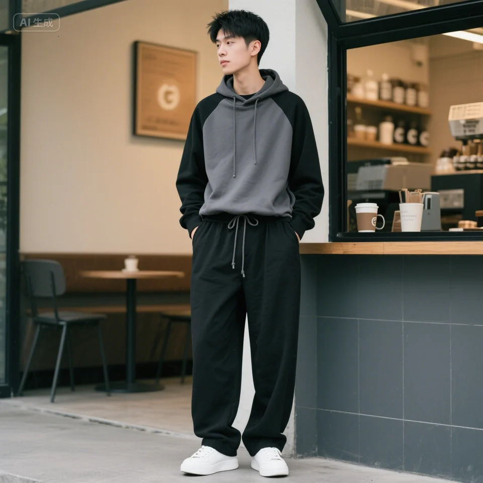 Autumn Warm 5XL Big Size Mens Casual Cotton Trousers Loose Fit Straight Pants Multi Pocket Man Long Jogger 251128