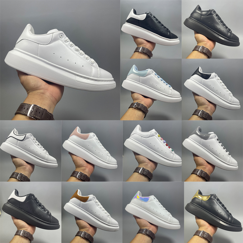 scarpe casual firmate da uomo sneakers basse scarpe da ginnastica da donna con plateau in pelle scamosciata bianca nera in pelle Dream Blue