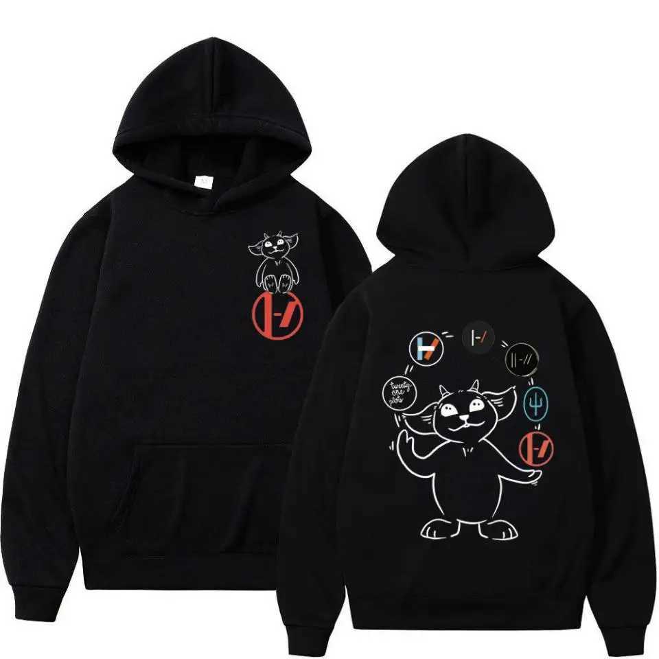 No 21 Pilot Imprimé Sweat À Capuche Pour Homme Imprimé Hip-Hop Rétro Rock Sports Mode Pull Pour Homme Automne Et Hiver Adulte Nouveau TopsXJ25120