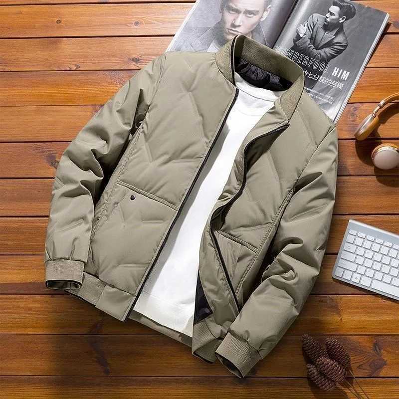 Hommes hiver épaissi vers le bas coton veste à la mode décontracté jeunesse Parka coupe-vent chaud Streetwear automne pardessus taille M-5XL M251