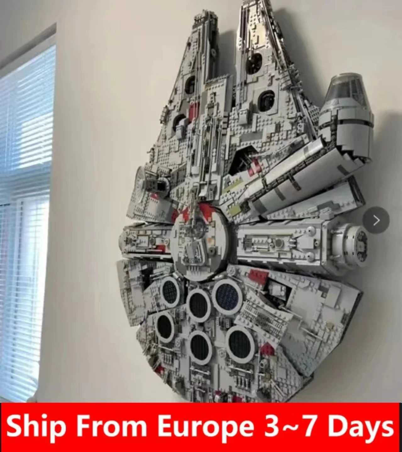 83226 81085 Birthday Christmas Gifts The Large Millennium Ship Falcon Building Blocks Cpatible 75192 05132 Toys For Kids C251204-image-1087302568