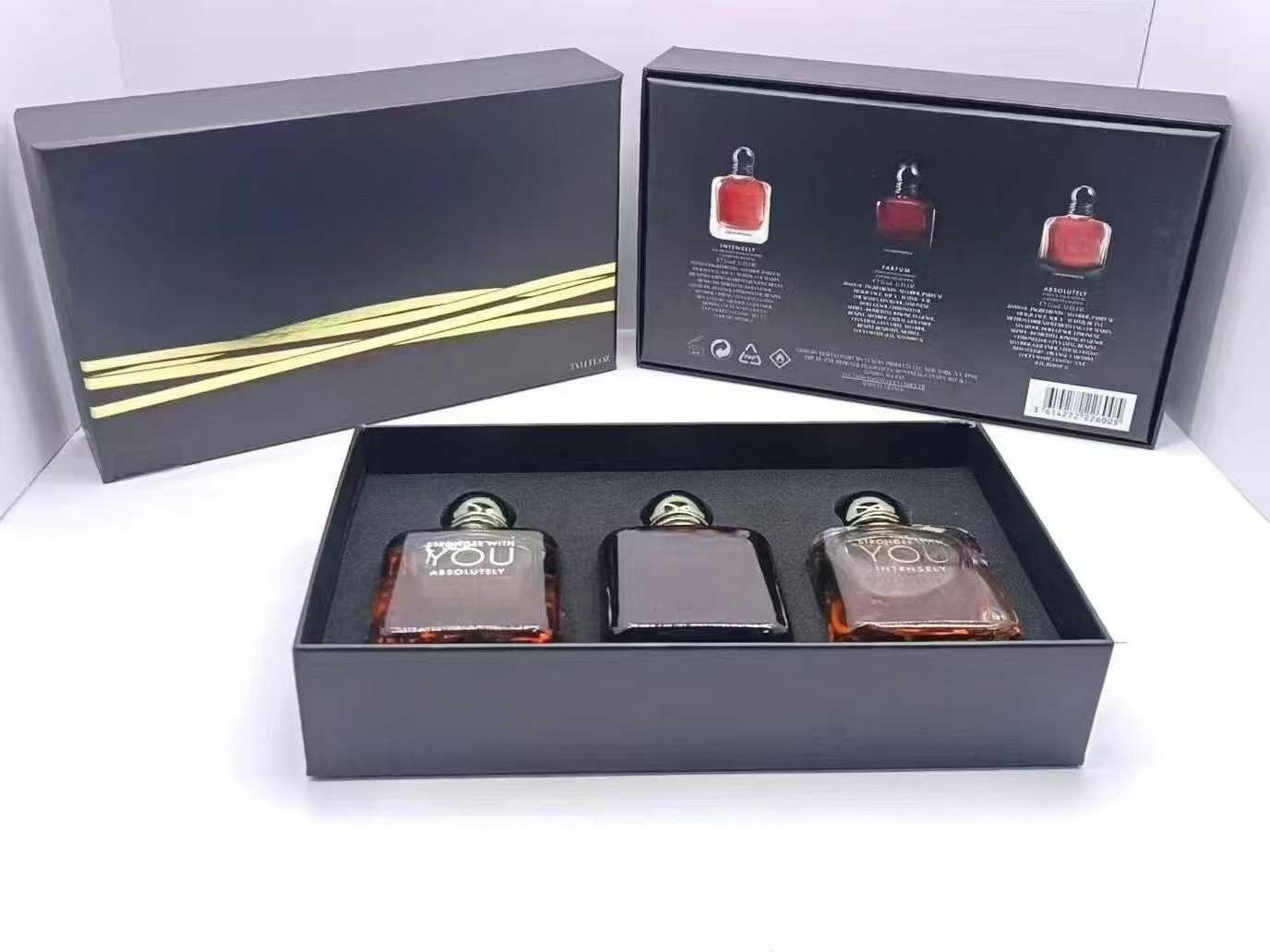 Haute Brand Makeup Set Collection Matte Lipstick Perfume 4 in 1 Cosmetic Kit with Gift Box for Women Lady Gifts Perfumes fast delivery perfume se-image-915624957