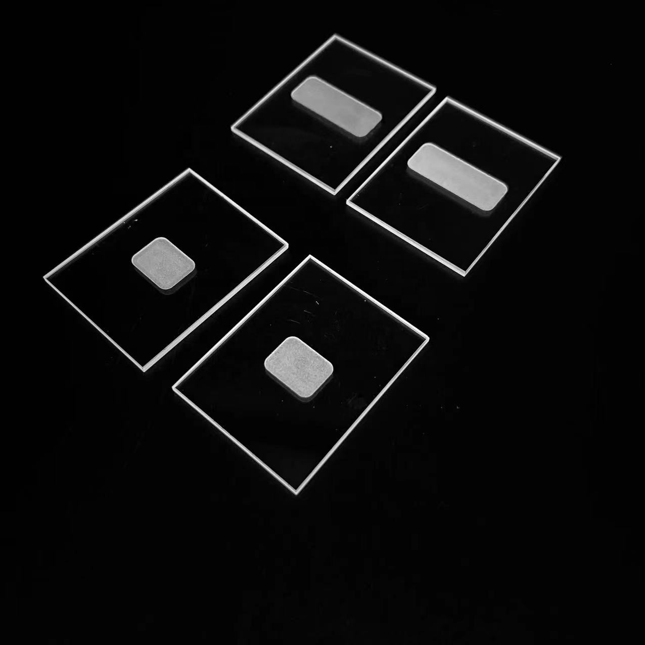 Customized Quartz Glass Slice XRD Sample Groove Quartz XRD Sample tank Quartz Slotted Sheet-image-1087286147