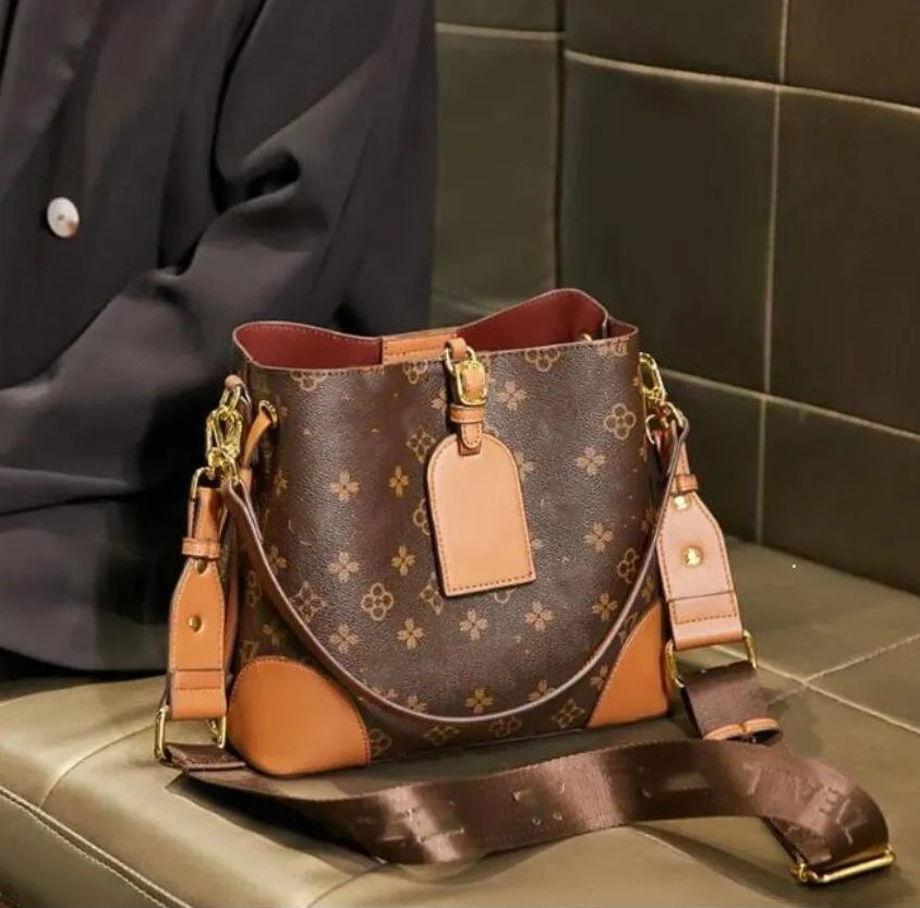 High Quality Three Piece Set Shoulder Bag Designer Womens Bags Crossbody Purse Messenger Bags Handbags Flowers Designers PU Leather Handbag Brown Fl