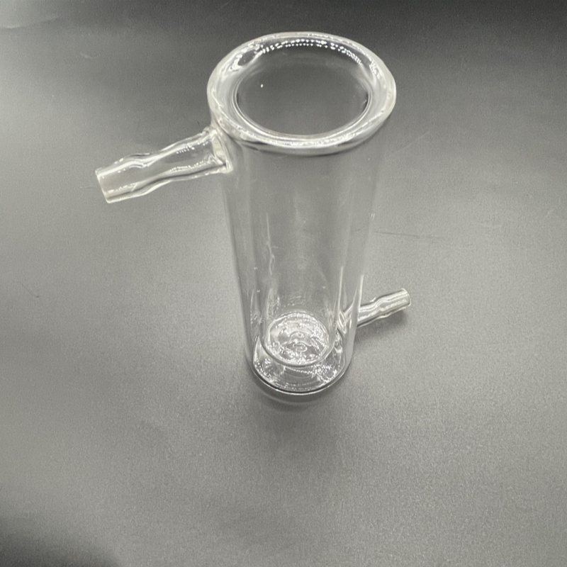 Customized Quartz Double Wall Jacketed Immersion Well Photochemical UV Photocatalytic Reactor-image-1087285316