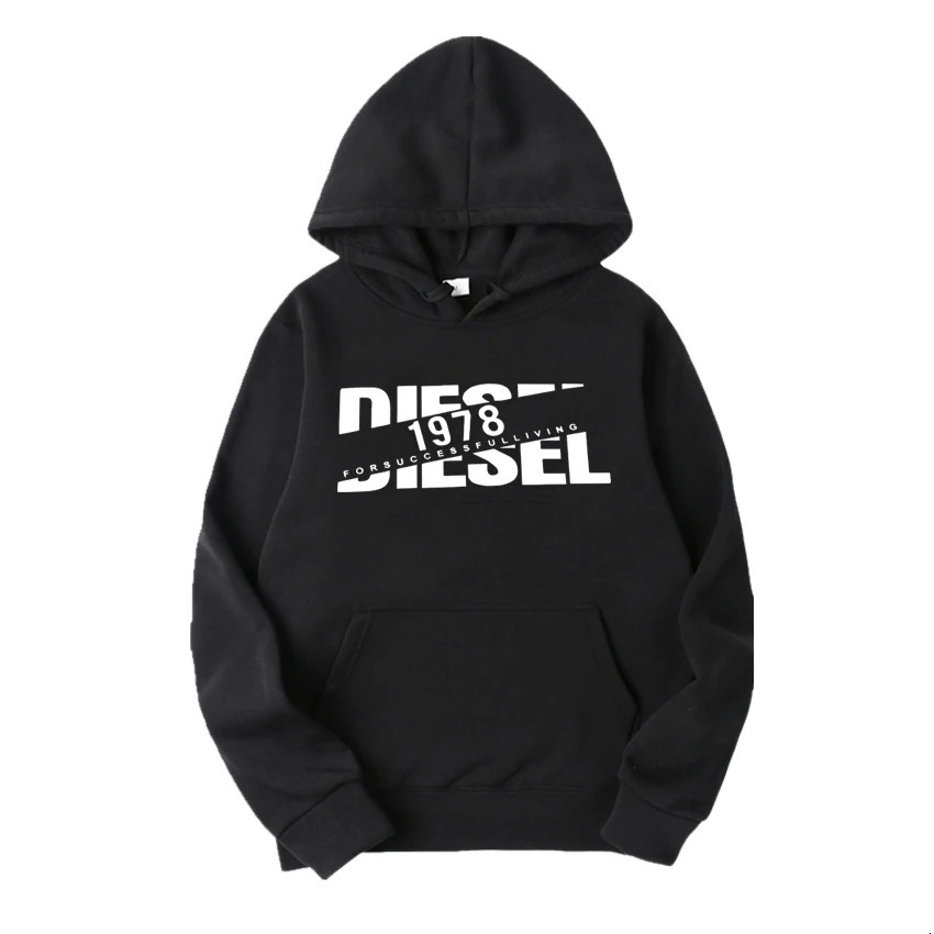 Mens hooded sweatshirt for autumn and winter warm and windproof comfortable long sleeved top jogging hooded sweatshirt251129
