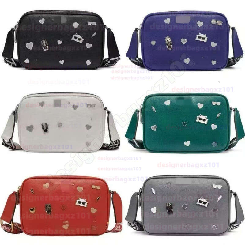 Karl Langerfelds Bags 10A Largerfields Bag Karoline Kaia Bags Designer Women Bag Mens Wallet Texture Camera Bag PU Shoulder Strap Crossbody Versatil