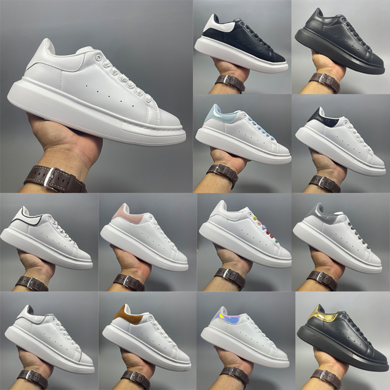 designer casual shoes men sneakers luxury White Black Suede Leather Dream Blue womens trainers platform shoe