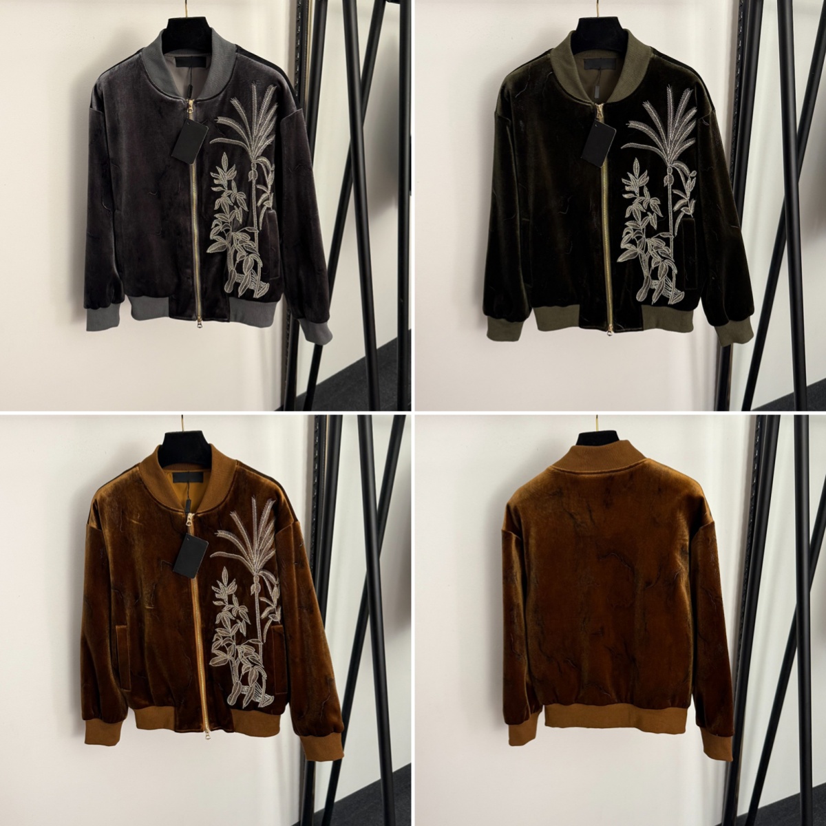 Veste Vintage brodée de flore, vêtements d'extérieur en polaire de luxe pour femmes, Cardigan à manches longues, coupe-vent de styliste