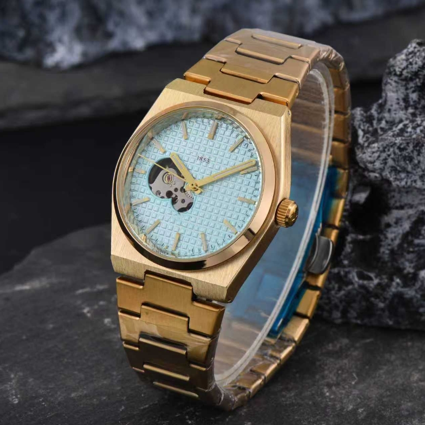 NEW Design Mens PRX Watches Chronograph TISSOTityautomatic mechanical Movement Watches Male Clock Luxury Business 1853 Wristwatch PRX Watch montre d