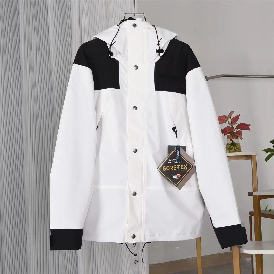 Giacca in pile giacca a vento del 1990 Cappotto da esterno impermeabile 3 in 1 per uomo e donna