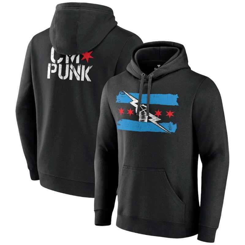 CM Punk Hoodie Mens Wrestling Return Top - New 2025 Sweatshirt Anime Hoodie Harajuku Hoodies Men Women PulloverXJ251205