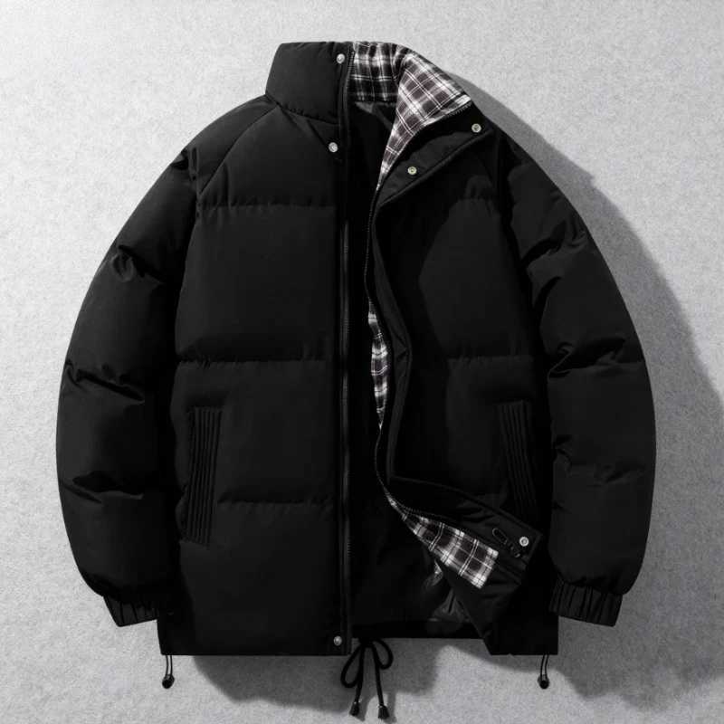 M-8XL automne et hiver nouvelle veste en coton à col montant pour hommes épais décontracté haut chaud et confortable pour hommes M251205