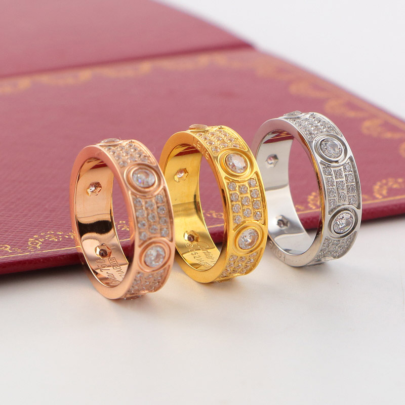 ring designer ring luxury rings diamond ring high quality women men classic jewelry light sophistication various style engagement love ring jewelry