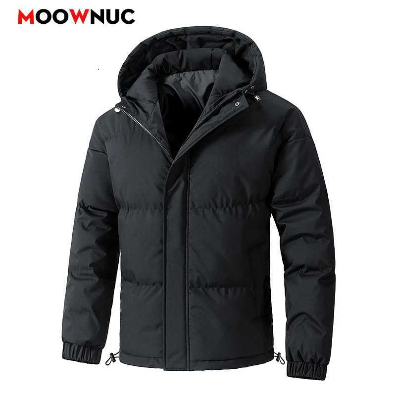 Mens Fashion Windbreaker Parka Coat Men Clothing Streetwear Windproof Casual Autumn Winter Warm Hombre Male Jacket for Outdoors M251205