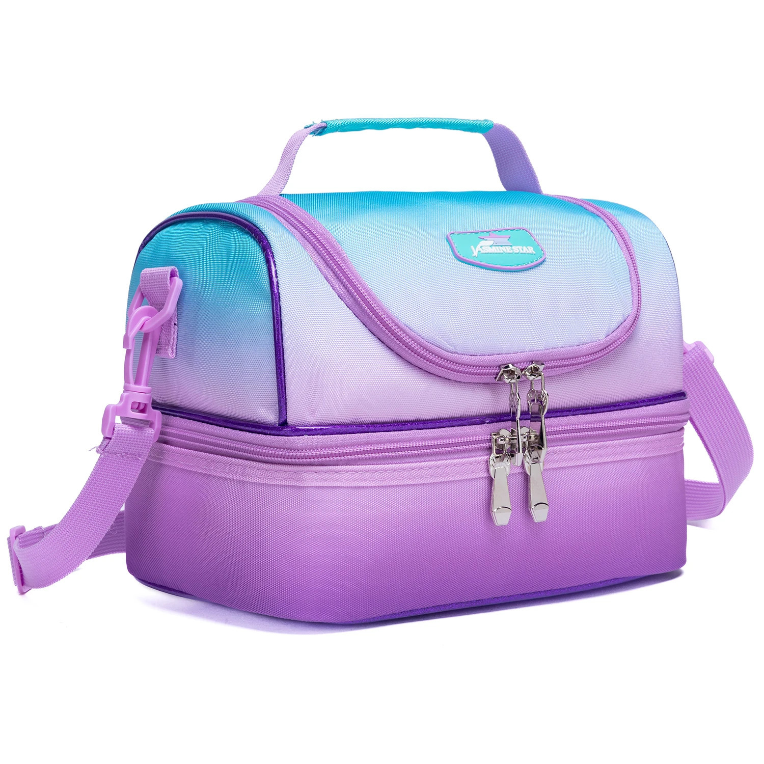 Sac à déjeuner pour 5 à 12 personnes, boîte à bento avec sac de glace, boîte à déjeuner avec bouteille d'eau en acier inoxydable 251202