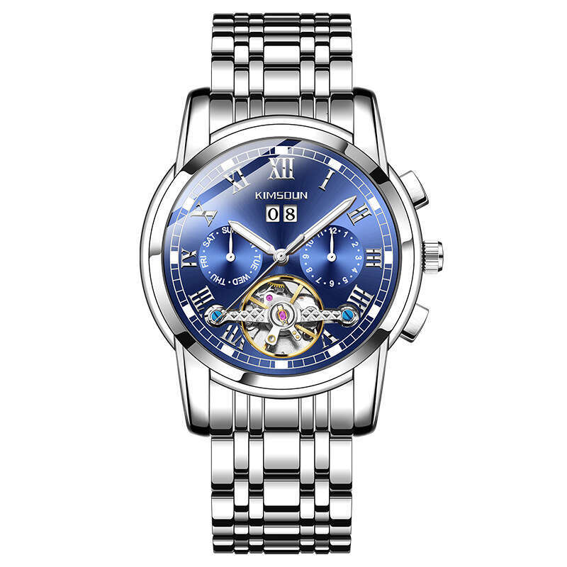 Business Hot-Selling Men's Tourbillon Mechanical Multi-Function Luminous Waterproof Watch