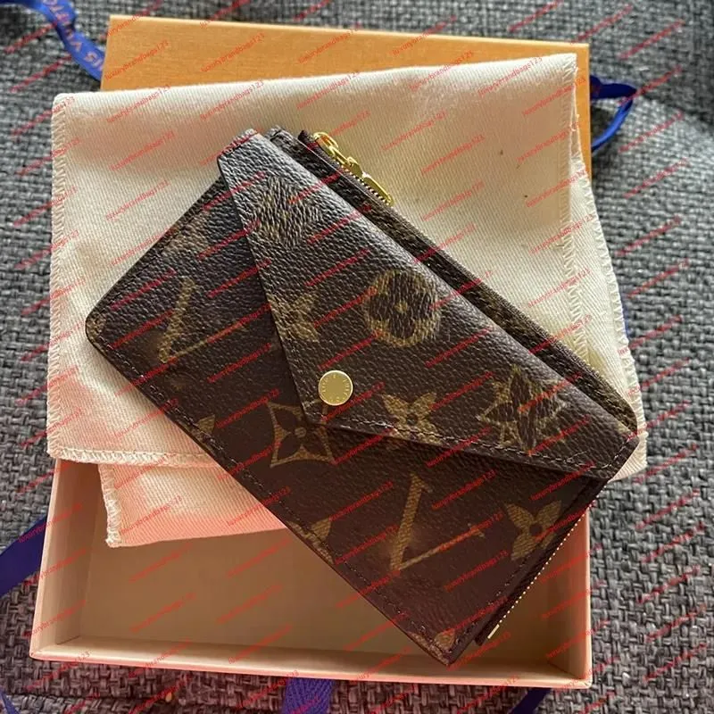 Portefeuille Designer Femmes Mini Zippy Organisateur Sac Titulaire de la carte de crédit Porte-monnaie Porte-monnaie Porte-clés Sacs à main Porte