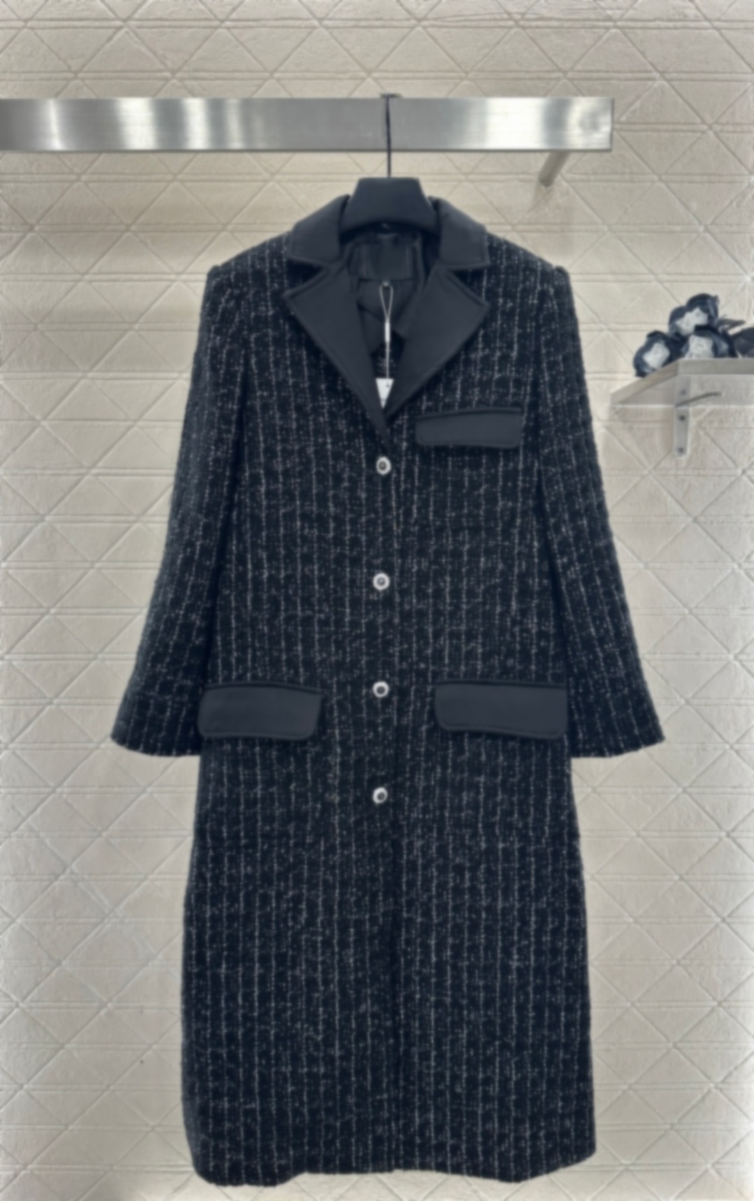 Chan manteau de laine femmes 2026 vestes de haute qualité veste en tweed femme nouvelle veste de créateur femmes manteaux designer femmes trench-