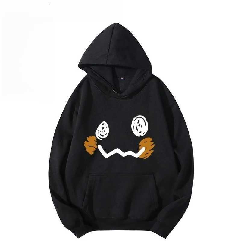 Poksammons mignon Mimikyu imprimé sweat hommes automne et hiver nouvelle tendance Harajuku ample et décontracté sweat-shirt XJ251205