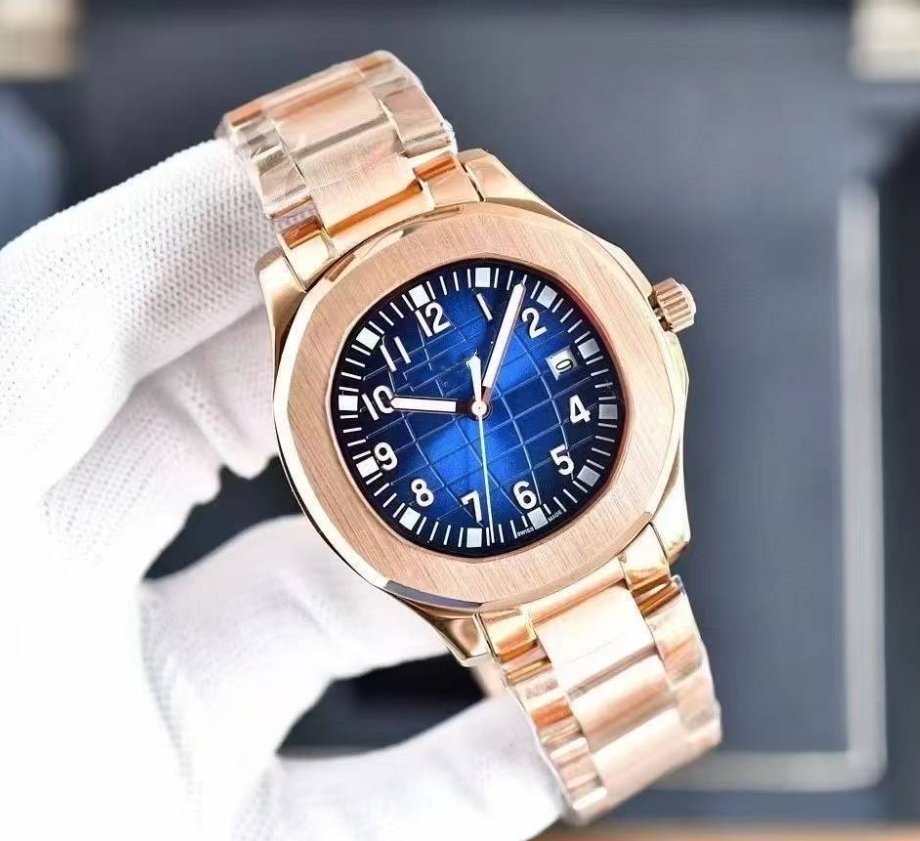 PP Men's women TATEKity wristwatch Aquanautlty Automatic mechanical movement High quality ladies' watches stainless steel watchband Wristw