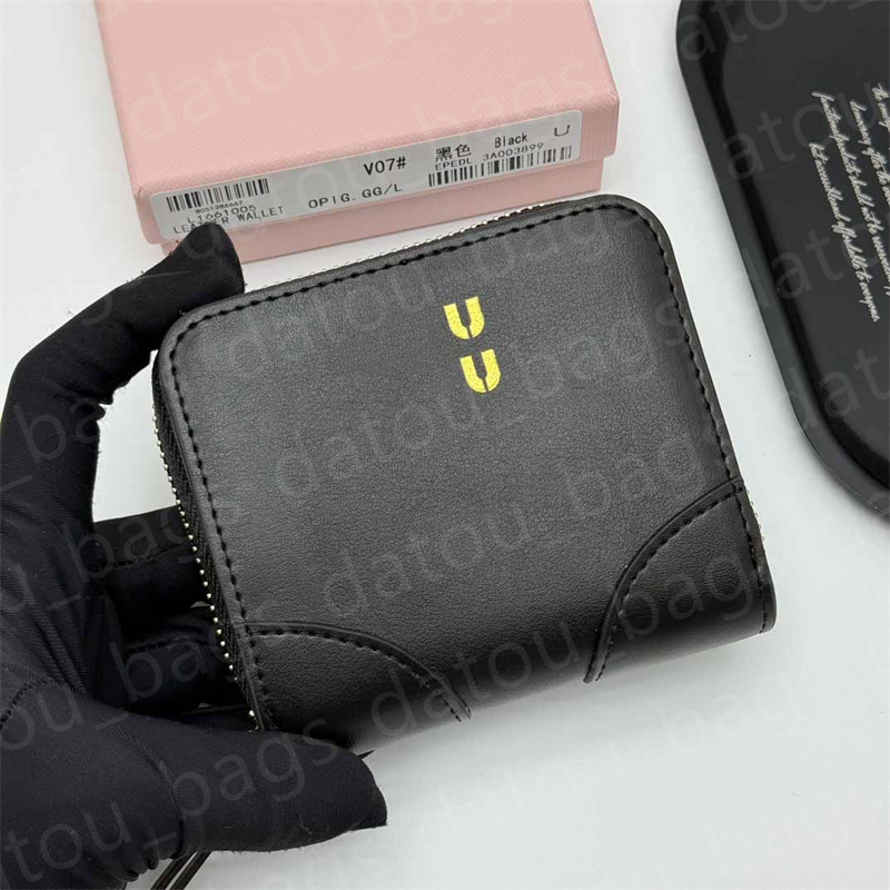 Designer Coin Purses Woman Short Wallets Fashion Wallets Leather Credict Card Wallet LuxuryPassport Card Holder Coin Pocket With Box