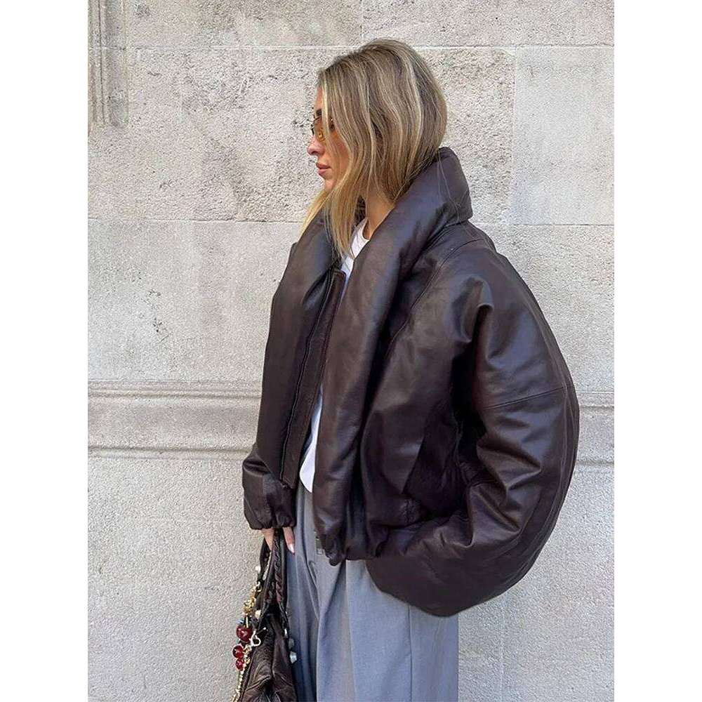 Vestes Vintage en daim pour femmes, amples, col rabattu, manches longues, manteaux décontractés, poche d'automne, fermeture éclair, Top