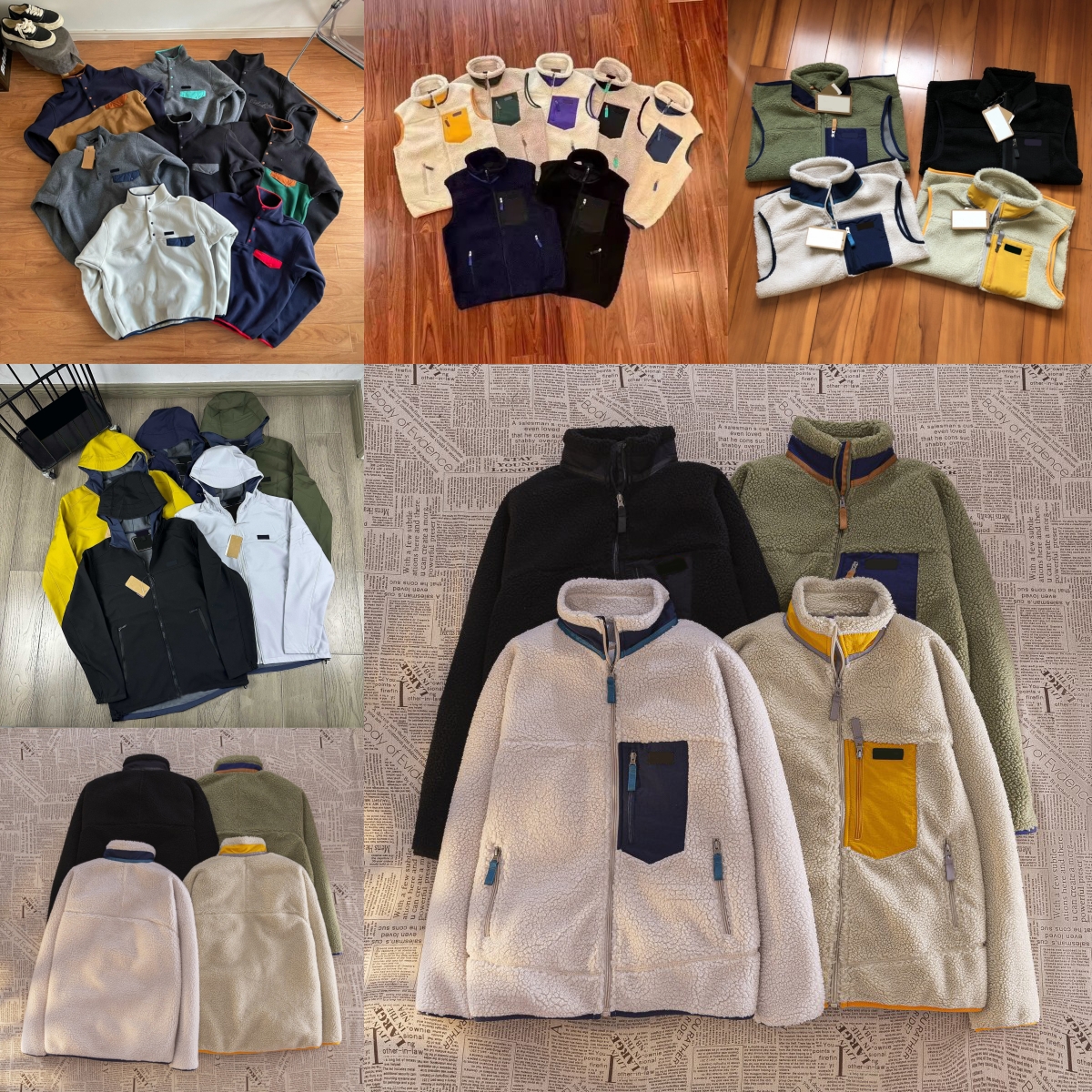 Mens Fleece Winter Warm Jacket Casual Zipper Hooded Outwear Coat Fashion Applique Decoration S-2XL