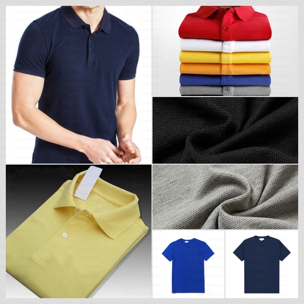 Designer Casual Horse Polo Shirt Impression Vêtements Hommes Haute Qualité Broderie À Manches Courtes D'été Casual Coton Polos T-shirts