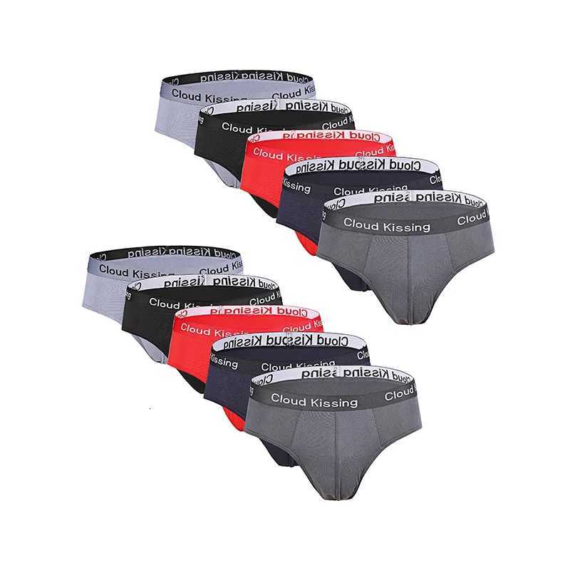10pcs / lot Hommes Sous-vêtements Haute Stretch Boxer Shorts Mode Culotte Respirant Hommes Shorts Confortable Grande Taille Underpant X251205