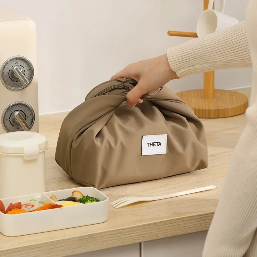 Sac à lunch étanche grande capacité isotherme thermique boîte à lunch sac à main style fourre-tout étanche refroidisseur pour le déjeuner de trav