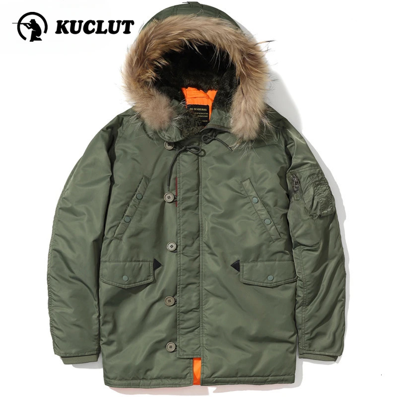 Winter Puffer Men Jacket Slim Fit Fleece Thick Hooded Parka Multi Pocket Wear Resistant Tactical Windproof Bomber Coat 251129