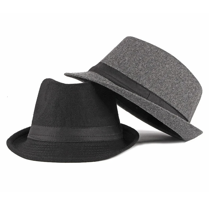 Mens Hats Fedoras Top Spring Summer Jazz Bucket Bowler Beret Chapeau Fedora Hat Women Black Wedding Caps MZr01 251203