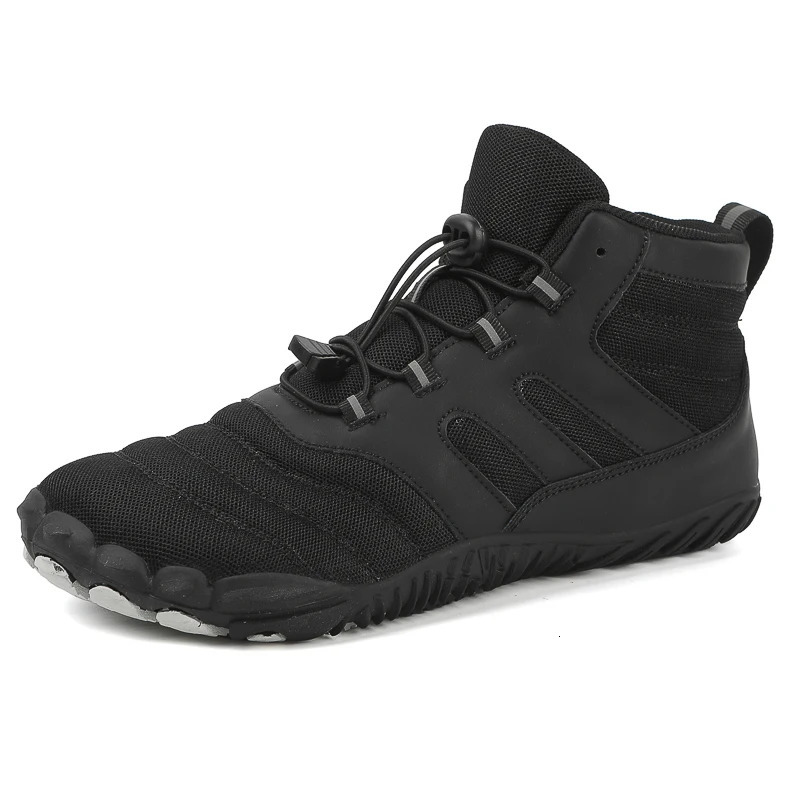 Bottes d'hiver pour hommes femmes neige pieds nus en plein air antidérapant chaud fourrure baskets bottines imperméable alpinisme randonnée chaus