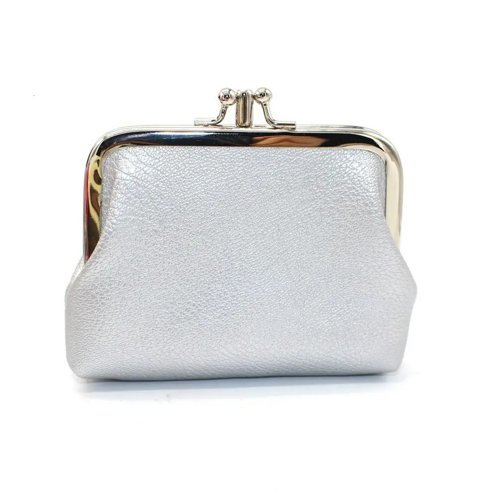 Fashion n Korean Style Double Layer Coin Purse Wallets Solid Color Short Clutch Bag Storage Bag PU Card Holder Outdoor 251204