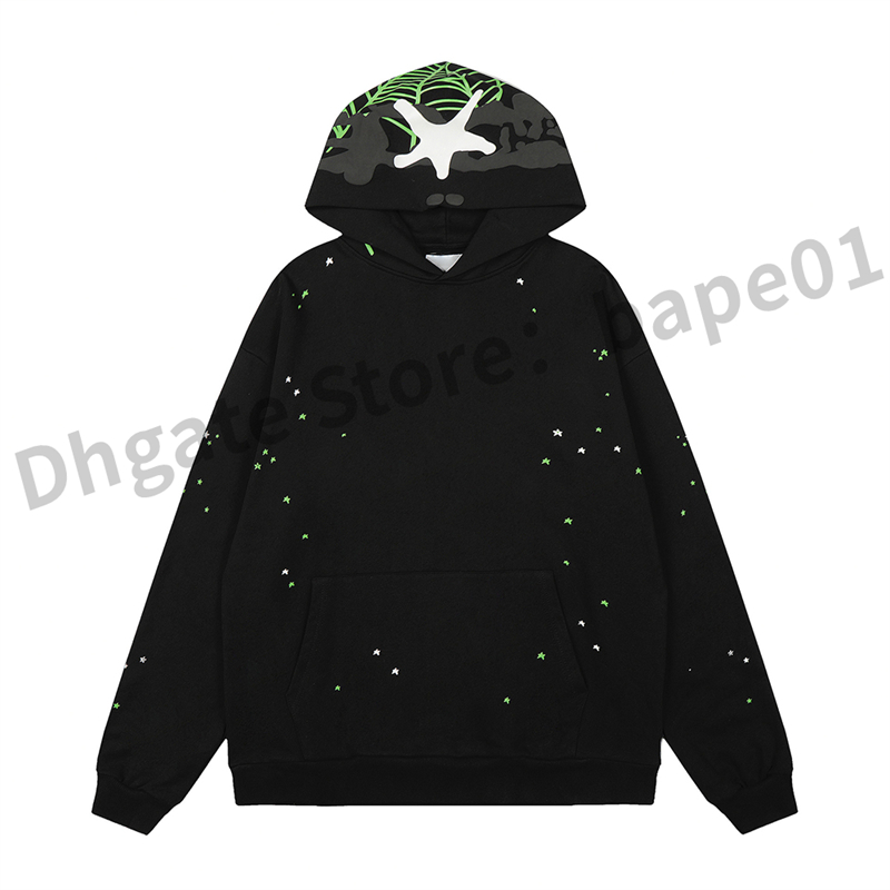 Mens Designer Hoodies Pants Men Women High Quality Black Hooded Sweatshirt Long Sleeve Jacket Hip Hop Sweatshirts S-XL