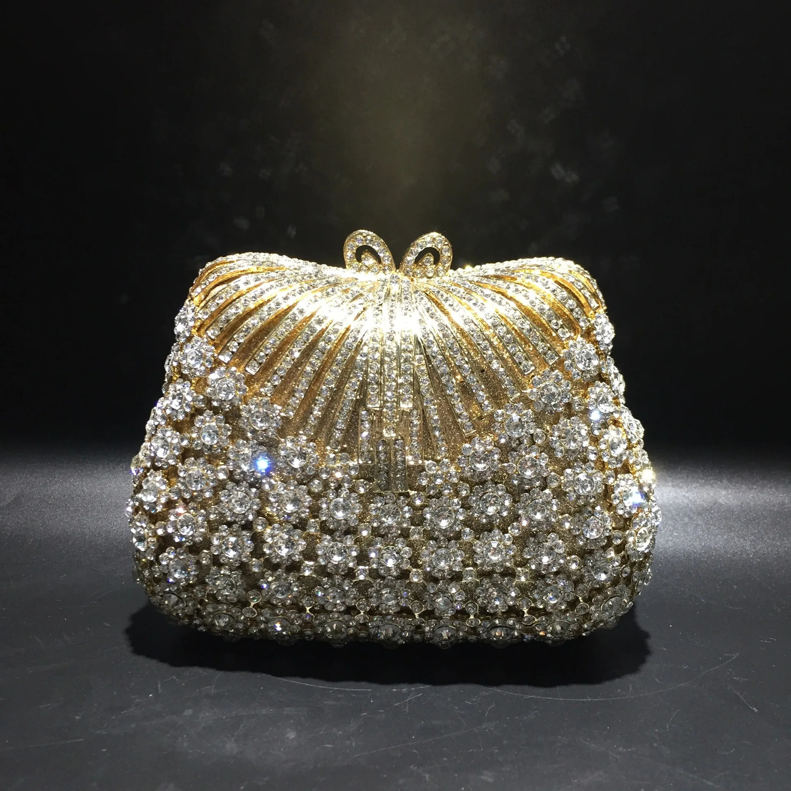New dinner bag trendy rhinestone bag fashionable and high-end shoulder handbag womens bag 251204